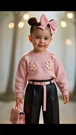 Who says kids don't know style? Adorable mini-models 👗