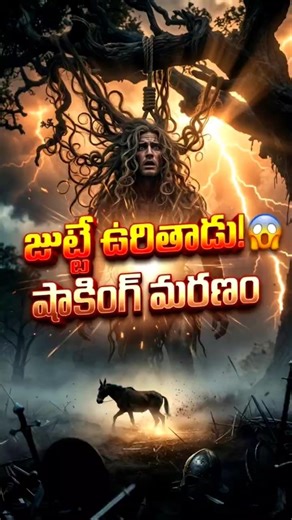 తల వెంట్రుకలే ప్రాణం తీశాయి 😱 | Absalom Shocking Death | Bible Mystery