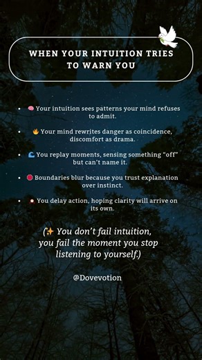 When Your Intuition Tries to Warn You (And You Keep Ignoring It)