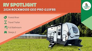 With any Rockwood GEO Pro travel trailer by Forest River you will enjoy easy towing, durable construction, and off-road capabilities. You'll love every minute spent in this versatile travel trailer. | Campers Inn RV | Facebook