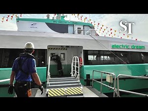 Shell launches first electric ferry in Singapore
