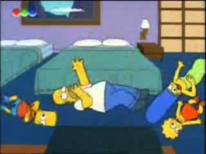 Harlem Shake Simpsons Edition.