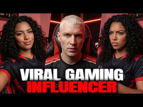 I Created A VIRAL Gaming AI Influencer That Actually Earns Money!