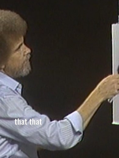 Bob Ross Painting Tutorial: Highlighting Mountains