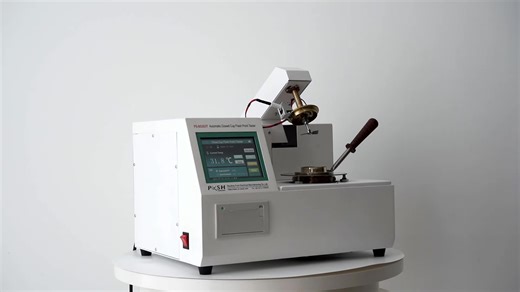 PUSH Electrical Fully Automatic Closed Flash Point Tester for Lubricating Oil Laboratory Use