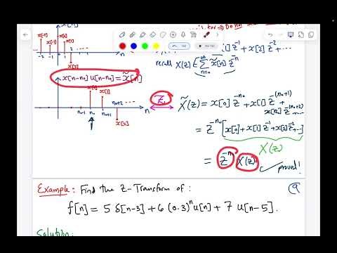 [Lec 18 Part 2] Z-Transform Properties & Examples