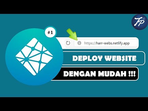 Cara Deploy Website Statis ke Netlify Secara Gratis | How to Deploy Static Website in Netlify