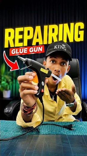 Repairing Glue Gun at Home | Glue Gun Repair | Glue Gun Machine | #shorts #experiment #electrical