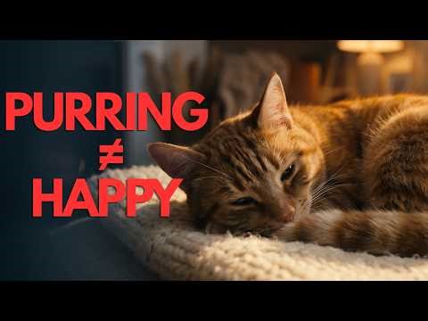 Why Does Your Cat Purr? (It's Not Always Happiness)
