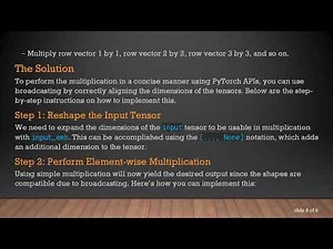 Efficiently Multiply High-Dimensional Tensors in PyTorch