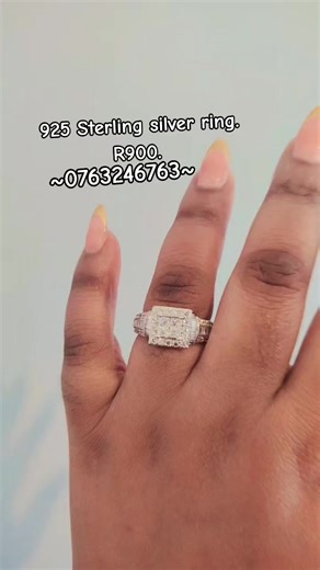 Elegant 925 Sterling Silver Ring for Your Wedding
