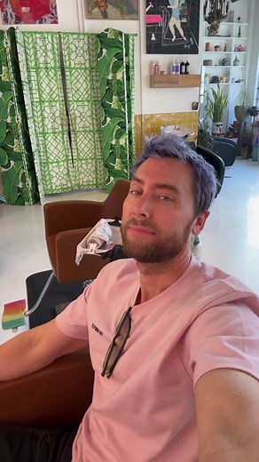 Lance Bass Trolls Band Together Premiere