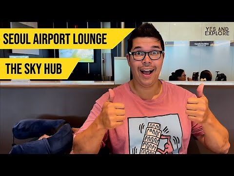 The Skyhub Lounge at Seoul Incheon Airport | Our Review