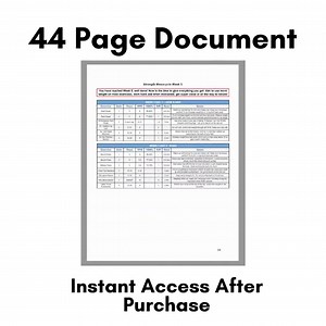 12-week Gym Training Program for Strength & Muscle Growth | Beginner to Intermediate Workout Plan (PDF) - Etsy Australia