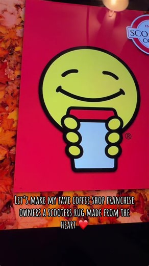 Caffeine-Infused Custom Rugs at Scooter's Coffee