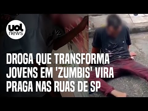 K9: nova droga que transforma jovens em 'zumbis' vira praga nas ruas de SP