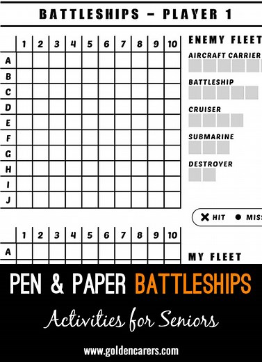 Pen and Paper Battleships