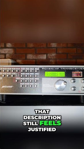 Petcom PC-1610: A Rare HF Transceiver Innovation #shorts