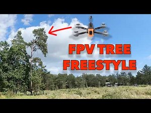 DRONE SINKED IN THE TALLEST TREE 🌲😭🚁 | FPV TREE FREESTYLE