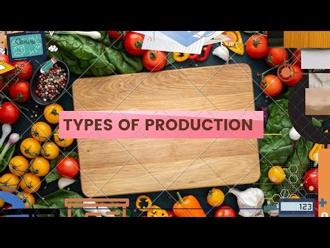 TYPES OF PRODUCTION