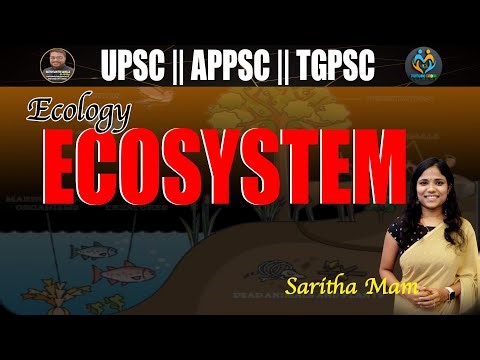 Ecosystem Explained 🌿 | Ecology for UPSC APPSC TGPSC | Saritha Mam | Future India Academy