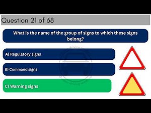 2026 Road Sign & Rules of the Road Questions | Real Learner's Licence Test Questions