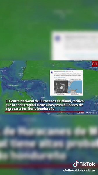 Ciclón tropical se aproxima a Honduras: impactos esperados