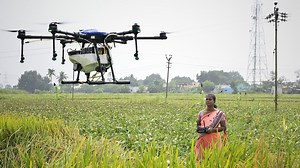 Tamil Nadu’s first batch of women drone flyers helps in farming