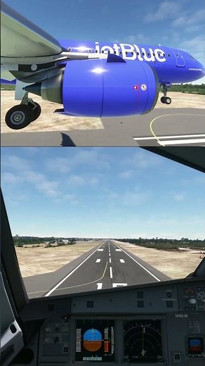 Airbus A320neo - Blue Jet Landing In MSFS 2020
