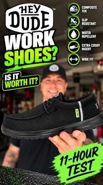 HEYDUDE Work Shoes My 11-Hour Work Test ARE THEY WORTH IT?