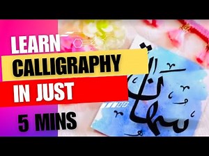 Arabic Calligraphy for beginners | Arabic letter writing practice