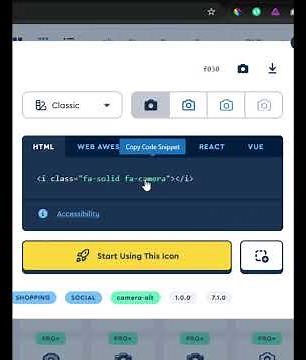 Add Font Awesome Icons in HTML Fast! #fontawesome #html #webdevelopment #coding