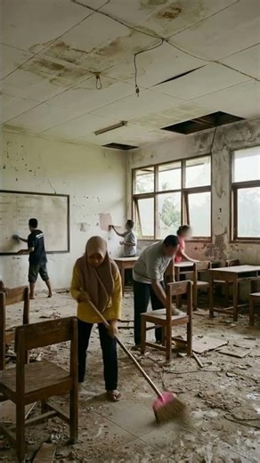 This Classroom Was Left to Decay #classroom #education #restoration