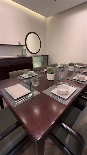 Designed for calm moments and shared stories, Majarrah Dining Set by Pinocchio blends minimal form with cozy comfort and timeless style. Elevate your dining space with Majarrah. Our branches: -New Cairo: Axis mall, intersection of ring road with Suez road. -Mohandessin: 126 Mohie El Din Abou El Ezz street. -Damietta: Industrial zone, New Damietta.