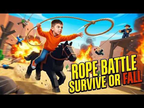 ROPE BATTLE MADNESS | Roblox Rope Battles Gameplay
