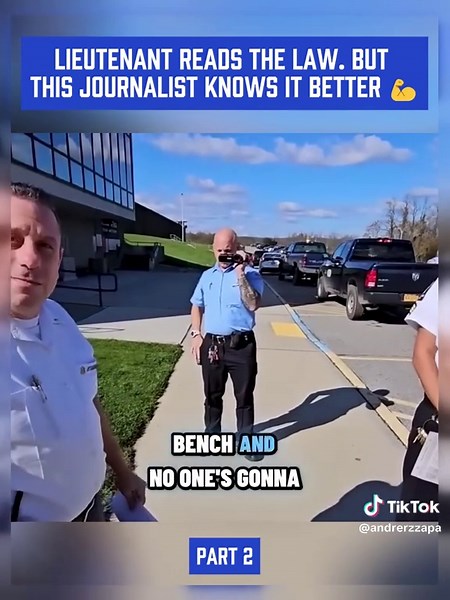 Journalist Challenges Lieutenant's Legal Reading