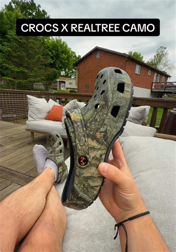 Crocs finally released camo colors #crocs #camo #realtree #realtreecamo #tiktokshopcreatorpicks