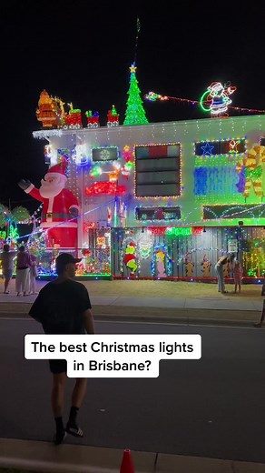 Stunning Christmas Lights Display in Brisbane