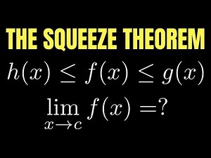 THE SQUEEZE THEOREM|SANDWICH THEOREM (2)