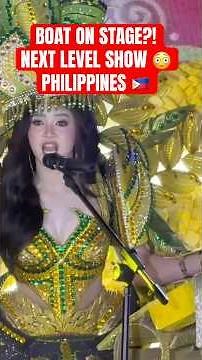She Rode a BOAT on the Runway?! Philippines Knows How to Put on a Show 🇵🇭