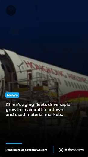 China’s Aviation Embraces Sustainable Teardown and Recycling