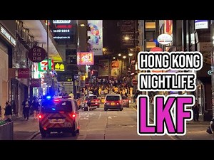 Hong Kong Nightlife LKF Lan Kwai Fong [4k] Aug 2025 Clubbing & Bar