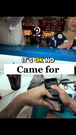 She Thought Her Screen Was Broken… | phone screen protectors