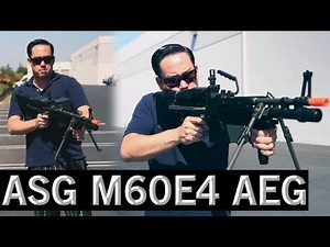 Airsoft GI - ASG M60E4 / MK43 Officially Licensed US Ordnance AEG Machine Gun Review
