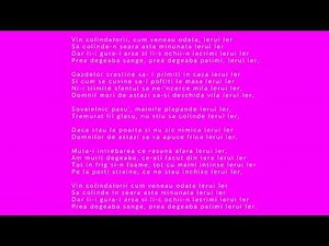 Vin colindatorii - karaoke