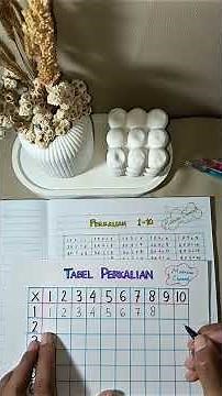 Belajar membuat tabel perkalian #belajar #matematika #math #mathematics #perkalian #tabelperkalian
