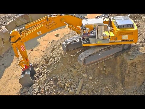 MEGA RC CONSTRUCTION SITE! AMAZING RC TRUCKS AND VEHICLES