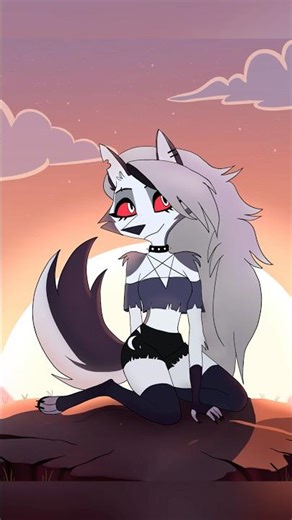 How I Draw Loona (Helluva Boss) #art #digitalart #howtodraw #helluvaboss #loona