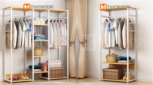 25 Daftar Standing Hanger Estetik untuk Menyimpan Baju dan Aksesori dengan Rapi - Tribunshopping.com