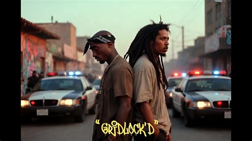 2Pac et Damian Marley : Une Collaboration pour Gridlock'd